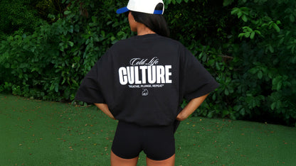 Where Cold Plunging Meets Culture Black Shirt