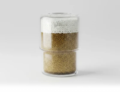 Over 250 grams of Calcium Sulfite & KDF-55