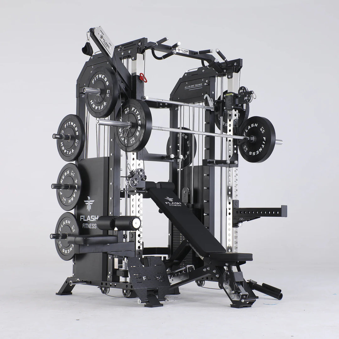 Flash F50 All-In-One Trainer Smith Machine Combo Package