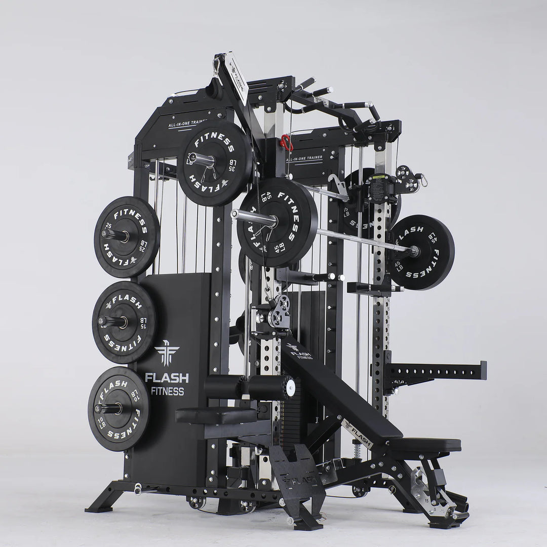 Flash F50 All-In-One Trainer Smith Machine Combo Package