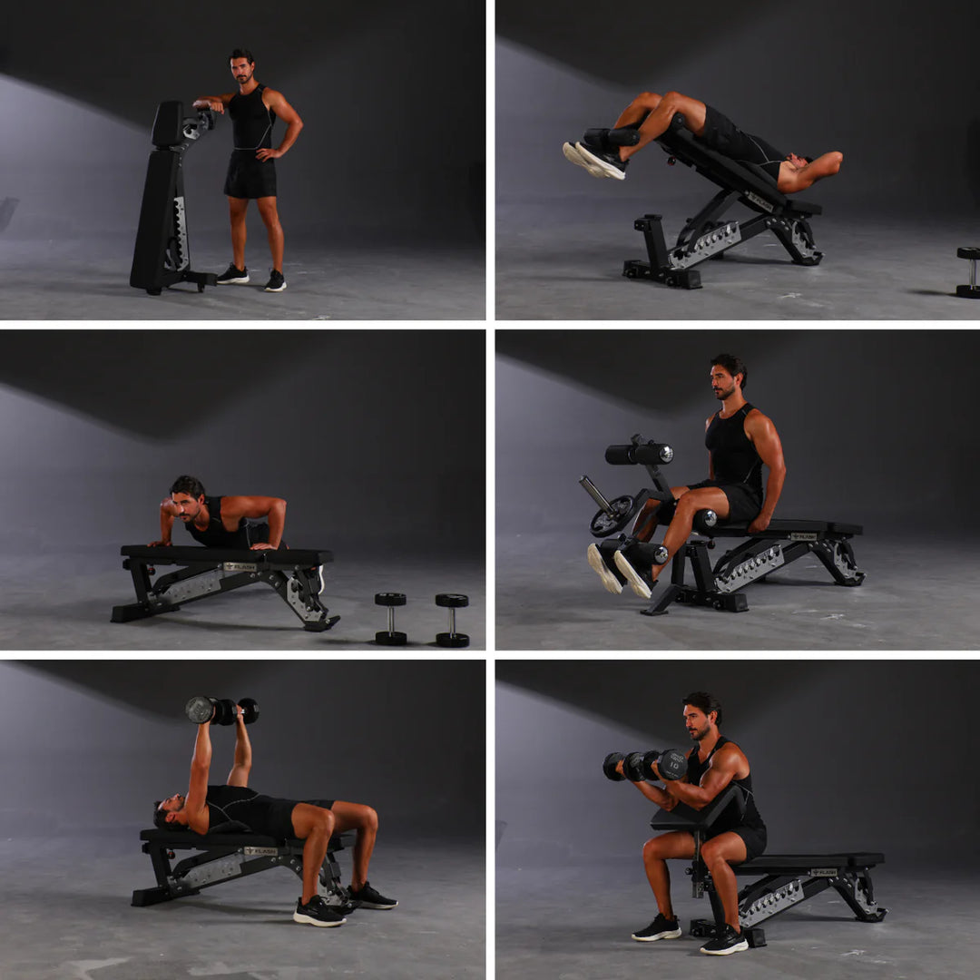 Flash F50 All-In-One Trainer Smith Machine Combo Package