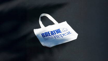 Breathe. Plunge. Repeat. Tote Bag